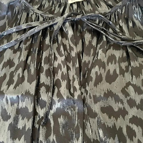 L’Agence leopard metallic top - Picture 4 of 9
